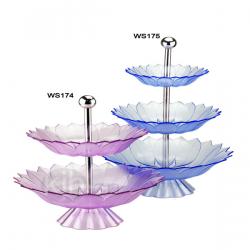 時(shí)尚雙層、三層果盤(pán)