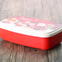 圣誕長(zhǎng)方形保鮮盒（四格