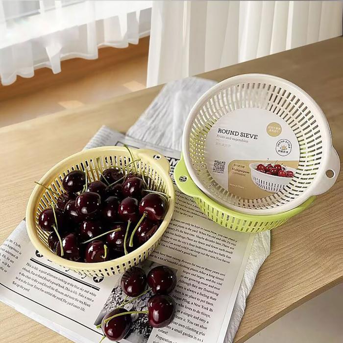 套裝/大號單個圓形果蔬篩 2025新色