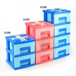 積木小層柜（正方2小、3