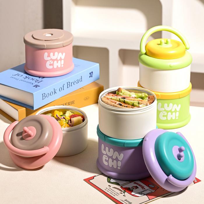 多層便當(dāng)盒730+550=1280ml